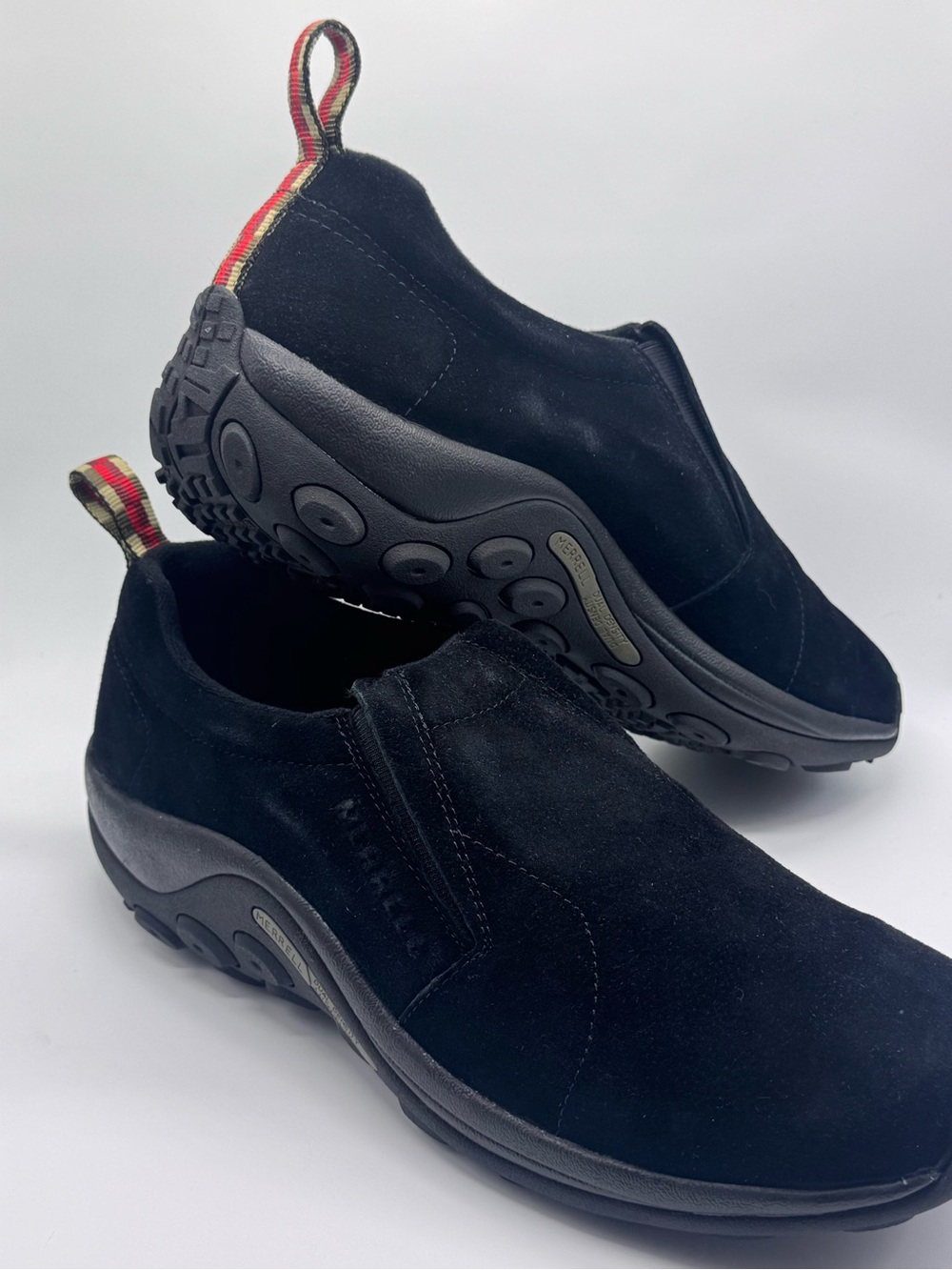Merrell Jungle Moc Midnight Black Suede Slip-On Shoes Men’s Size 13 New